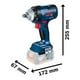thumbnail image 4 of Llave Impacto Bosch GDS 18V-400 + 2 Baterías 4.0 Ah +Maletín, 4 of 6