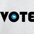 thumbnail image 3 of CafePress - Vote Blue Sweatshirt - Crew Neck Sweatshirt, 3 of 4