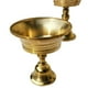 thumbnail image 4 of Candelabro budista de té, candelabro de cobre para templo budista tibetano Dia 109mm, 4 of 7