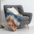 thumbnail image 1 of Printed Flannel Throw Ombre, 1 of 2