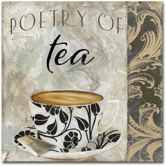 Trademark Fine Art "Art of Tea II" Canvas Art by Color Bakery