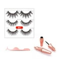 thumbnail image 1 of Magnetic Eyeliner Five Magnets False Eyelashes Three Pairs Set, 1 of 7