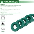 thumbnail image 4 of Unique Bargains Sello de Aceite Universal Labio UN Anillo Sello de Eje Rotativo 25x45x10mm Alta Presión TPU Verde 5 Pcs, 4 of 7