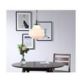 thumbnail image 2 of Lyle 1 light Chrome and frosted white glass pendant, 2 of 4