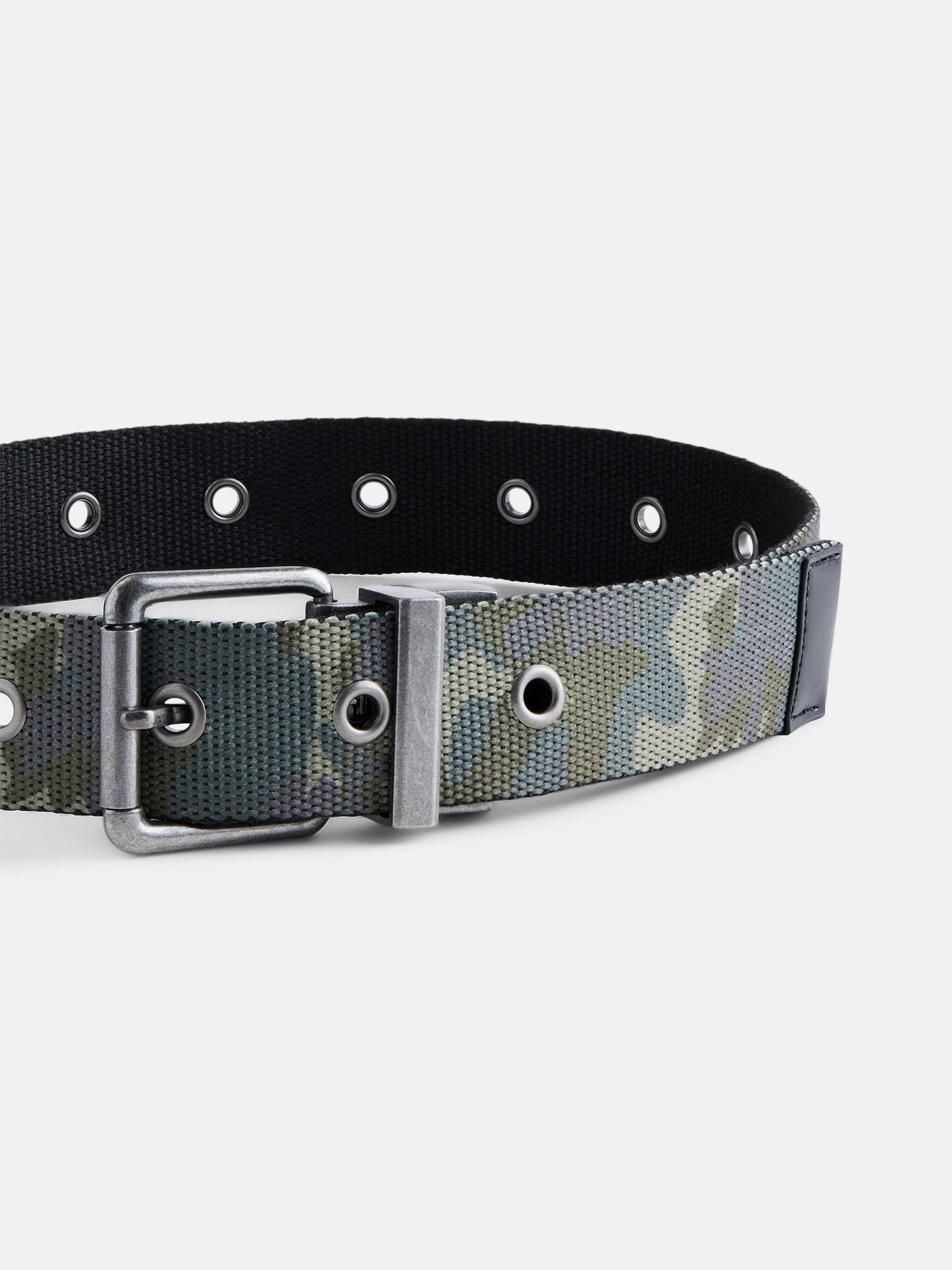 Wonder Nation Boys Reversible Canvas Belt, Sizes S-L