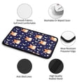 thumbnail image 5 of Bingfone Car Four-Season Universal Armrest Box Mat,Car Armrest Seat Cover Soft Leather Waterproof Armrest Cover Center Console Mat-Corgi Lying With Moons And Stars, 5 of 7