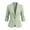 Green women blazer jacket a1, variant on Women Collared 3/4 Sleeve Ruched Blazer Slim Fit Office Work Jacket for Women Business Casual Tops Elegant Solid Spring Fall, Red S