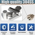 thumbnail image 4 of Adaptador reductor 1/4 NPT hembra a 1/8 NPT macho 304 inoxidable, 4 of 9