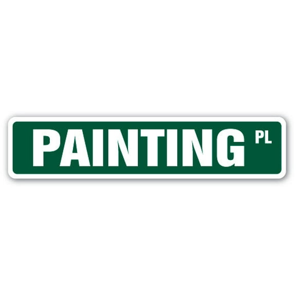 PAINTING Street Sign painter artist house artwork supplies | Indoor/Outdoor |  36" Wide