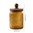 thumbnail image 3 of BAOPAI 700ml Airtight Glass Storage Jar Transparent Food Container with Secure Lid for Kitchen Pantry Snacks Tea Coffee Dry Goods Organization, 3 of 6