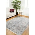 thumbnail image 3 of SpasskDalni Grey Modern Polyester Area Rugs for Living Room Washable Rugs Boho Moroccan Area Rug Soft Geometric Bohemian Carpet Distressed Indoor Rug for Bedroom Dining Room Office Nonslip Rug, 3 of 9
