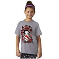 thumbnail image 5 of Kanji Style Betty Boop Classy Chic Girls Kids T Shirt Tees Teen Brisco Brands XS, 5 of 6