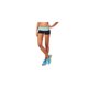 thumbnail image 1 of Aeropostale Womens LLD Snakeskin Athletic Workout Shorts, Azul, XS, 1 of 3