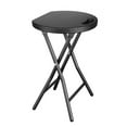 thumbnail image 4 of TAVR Furniture Folding Stool, 2 Pack Portable Stool Chairs with Handle, Collapsible Stool for Adults with Heavy Duty Steel Frame Legs, 300lbs Capacity for Outdoor, 4 of 8