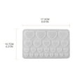 thumbnail image 3 of Milue Heart Shaped Silicone Mold Pendants Mold Epoxy Resin Molds for DIY Epoxy Resin, 3 of 14