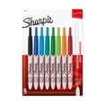 thumbnail image 1 of Marcador Permanente De Punta Ultrafina Retráctil Sharpie - Punta De Marcador Ultrafina - Retráctil - Aqua Negro Azul Verde Lima Rojo Mandarina Turquesa - 8 / Juego, 1 of 5