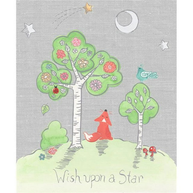 The Little Acorn F14W01 Wish Upon a Star Canvas