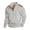 Grey, variant on Sweatshirts for Men 2026 Fall Winter Long Sleeve Jacquard Casual Stand Collar Sweatshirt Mens Pullover Top