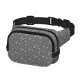 thumbnail image 3 of Hirioo Airplane Routes Around The World for Double Layer Waist Bag Adjustable Fanny Pack For Travel Running Hiking, 3 of 9