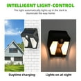 thumbnail image 5 of Kmdttou Outdoor Decorations Lights Outdoor Solar Garden Lights Warm Tungsten Human Sensor Light Patio Yard Fence Super Bright House Wall Lights Solar Garden Wall Lights, 5 of 8