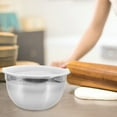 thumbnail image 6 of SWETRACE Stainless Steel Mixing Bowls With Lid 3Pcs for Baking and Salad in Kitchen, 6 of 8