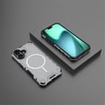 thumbnail image 2 of For IPhone 17 Funda [Compatible con Funda Protectora para Teléfono MagSafe] de Grado Militar con Airbag Anticaída de Color Sólido, Gris, For IPhone 17, 2 of 6
