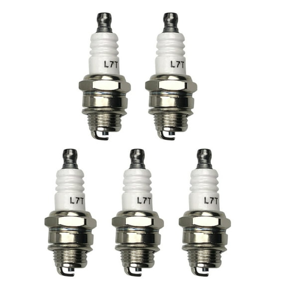 JUNTEX 5Pcs Spark Plug for L7T BM6A BPMR7A RCJ6Y RCJ7Y WSR5F 33cc-49cc Trimmer Blower