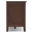 thumbnail image 5 of Simpli Home Warm Shaker 72 inch Wide Solid Wood TV Stand in Russet Brown For TVs up to 80 inches, 5 of 13