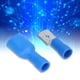 thumbnail image 4 of Terminal De Engarce, Conector De Pala Conexión Firme Macho Hembra Fácil Instalación Azul Para Bricolaje, 4 of 7