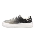thumbnail image 3 of Corkys Womens Bedazzle Rhinestone Platform Lace Up  Athletic Sneakers Casua, 3 of 5