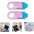 thumbnail image 3 of Elegant 2Pcs Laptop Webcam Cover Slide Ultra Thin Aluminum Alloy Privacy Protection Camera Cover Slider for Laptop Tablet Smartphone - Great for all celebration accessories, 3 of 5