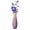 Glossy Purple, variant on 24" Tall Bamboo Floor Vase, Glossy Orange