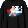 thumbnail image 2 of Captain Underpants Mighty Tighty Whities Men's Black Crew Neck Sweatshirt-Large, 2 of 3