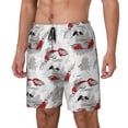 thumbnail image 1 of Fotbe Koi Fish Traje de Baño para Hombre – Shorts de Natación de Secado Rápido con Forro y Bolsillos-Small, 1 of 6
