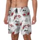 thumbnail image 1 of Fotbe Koi Fish Traje de Baño para Hombre – Shorts de Natación de Secado Rápido con Forro y Bolsillos-X-Large, 1 of 6