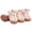 Pink, variant on Dog Winter Booties Small Dog Paw Protective Shoes Antiâ Pet Winter Boots With Fuzzy Lining Adjustable Strap Zipper Closure For Cold Weather Outdoor Walking