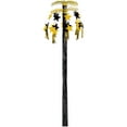 thumbnail image 2 of Beistle Club Pack of 12 Hanging Metallic Black and Gold Star Cascade Fountain Party Decorations 8', 2 of 2