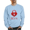 thumbnail image 2 of guisaled Valentines s for Couples Unique Heart Graphic Crewneck Sweatshirts I Love My Boyfriend Girlfriend Anniversary s, 2 of 5