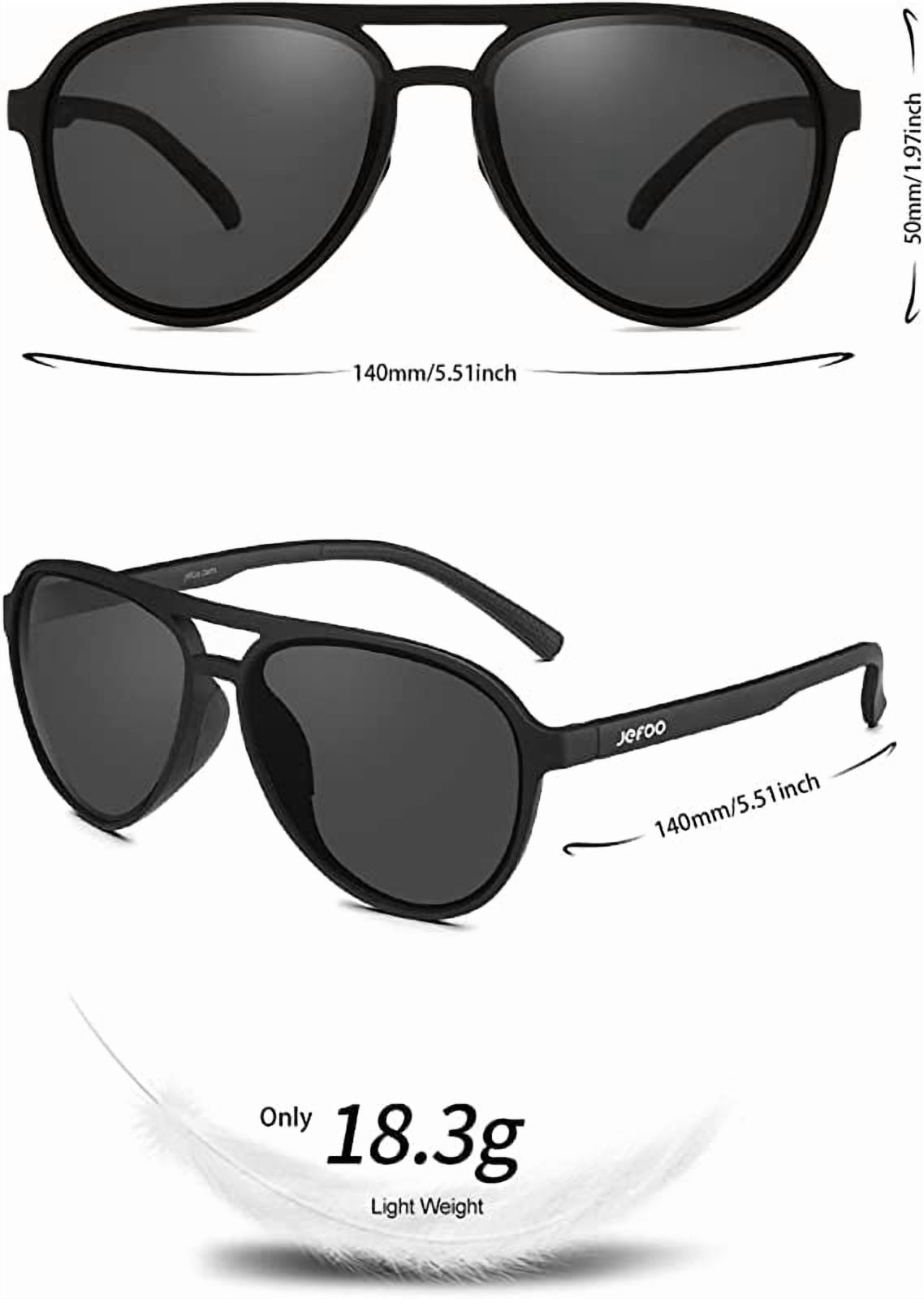 Polarized Aviator Sunglasses for Women Men Retro Trendy Sports Sunglasses for Outdoor UV400 Protection
