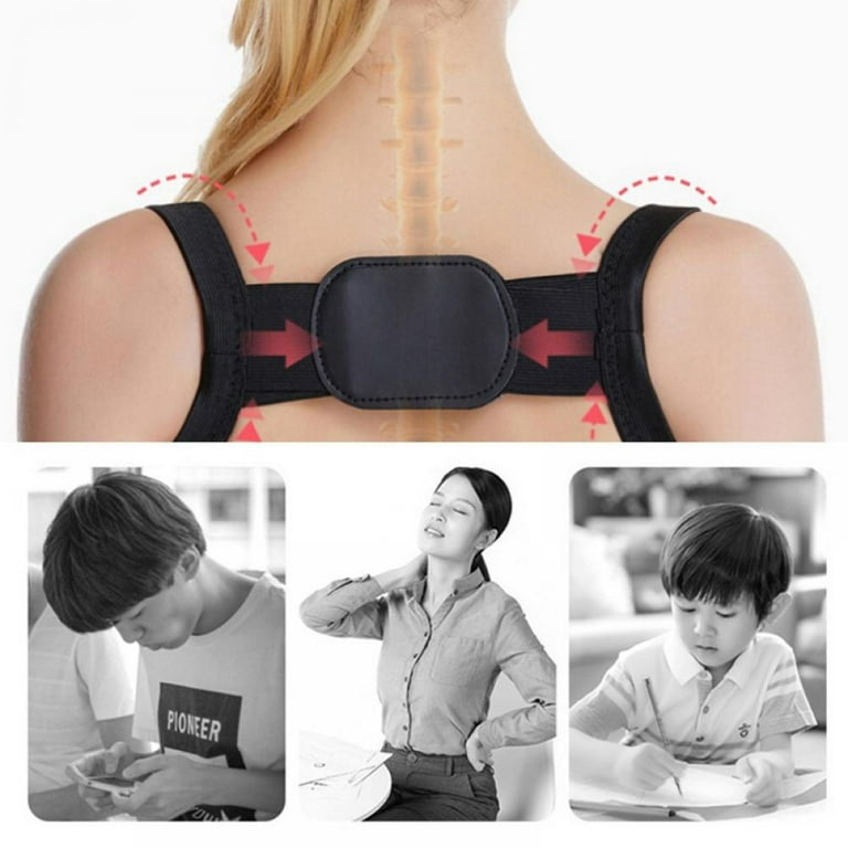 CAYATCH Scoliosis Back Brace Posture Corrector for Women & Men. HSA/FSA/HRA Eligible. Adjustable Back Straightener Shoulder Brace Hunchback Corrector