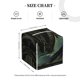 thumbnail image 4 of Balery MoonNight Sky Crow Porta Pañuelos de Cuero con Estampado – Funda Moderna Cuadrada para Caja de Pañuelos, Dispensador 5x5x5'', 4 of 7