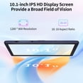 thumbnail image 4 of qunyiCO 10 inch Tablet,64GB Wi-Fi Tablet,2MP+8MP Camera,1280x800 IPS,6000mAh Battery,Dark Blue, 4 of 8