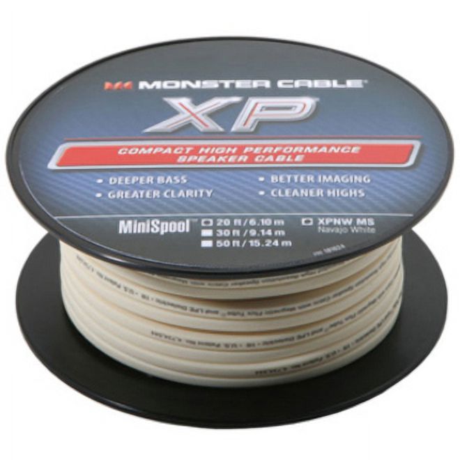 Monster XP Compact High Performance Speaker Cable MKII 20 ft. Mini Spool - image 2 of 2