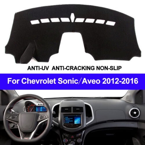 Car Dashboard Cover Dash Mat Pad for Chevrolet Sonic / Aveo 2012- 2014 2015 2016