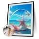thumbnail image 3 of Kit de pintura por números DIY estrella de mar mano aceite arte imagen artesanía decoración del hogar (H1310) FLhrweasw Nuevo, 3 of 9