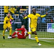 Gyasi Zardes Columbus Crew SC Unsigned Celebration Photograph