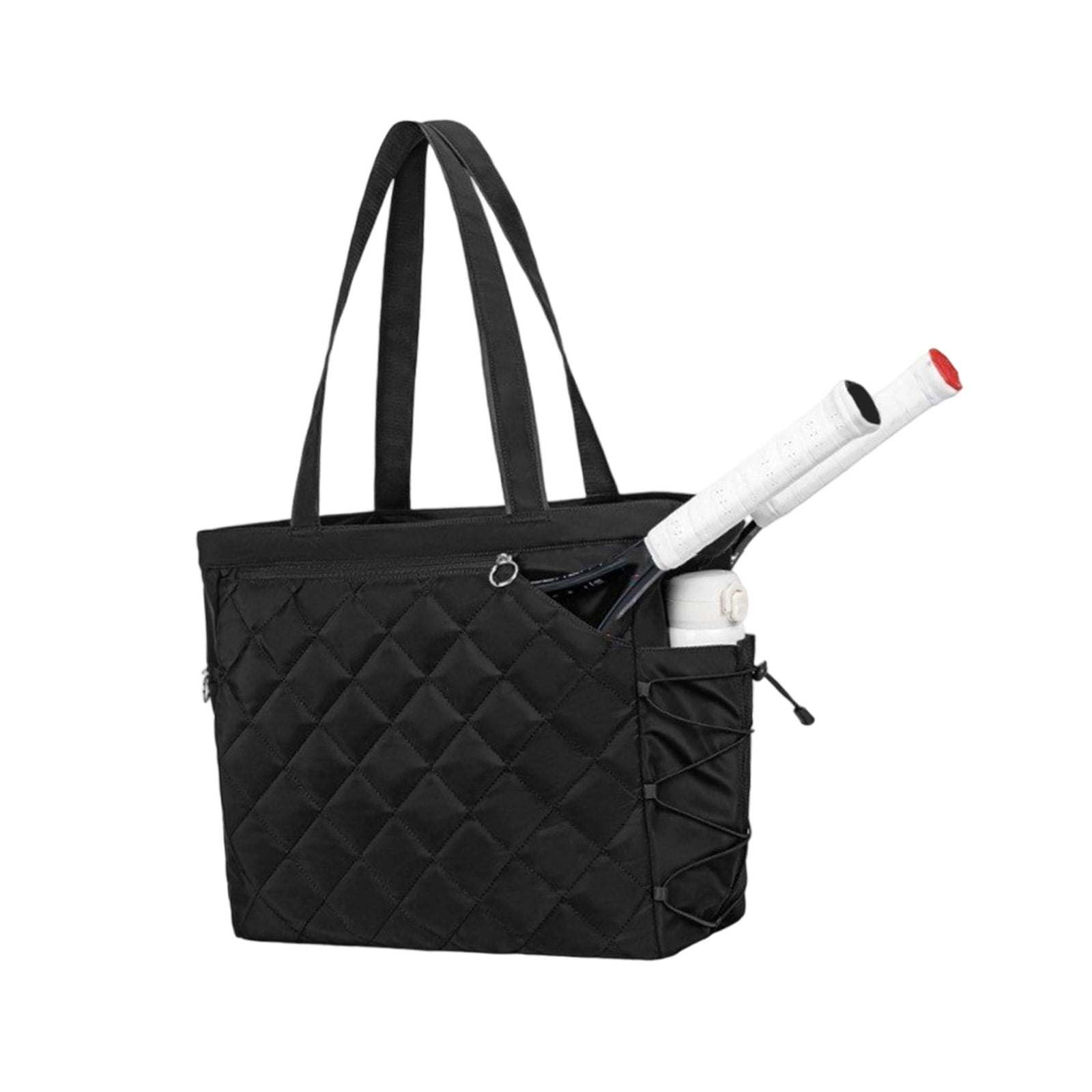 Water-Resistant Sports Tote Bag for Tennis Rackets, Gym Gear & Shoes | Padel Backpack (2-Racket)