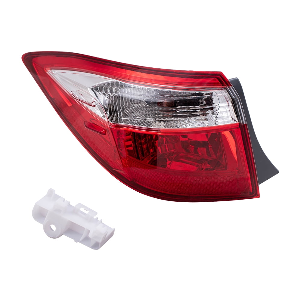 Left Driver Side Tail Light Lamp Outer TO2804118 81560-02751 For 2014-2016 Corolla 