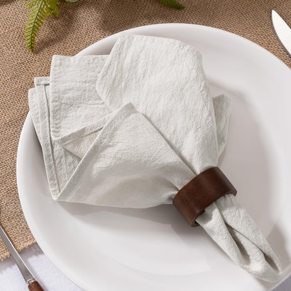 Cotton Linen Cloth Napkins Rustic Dinner Napkins Cloth