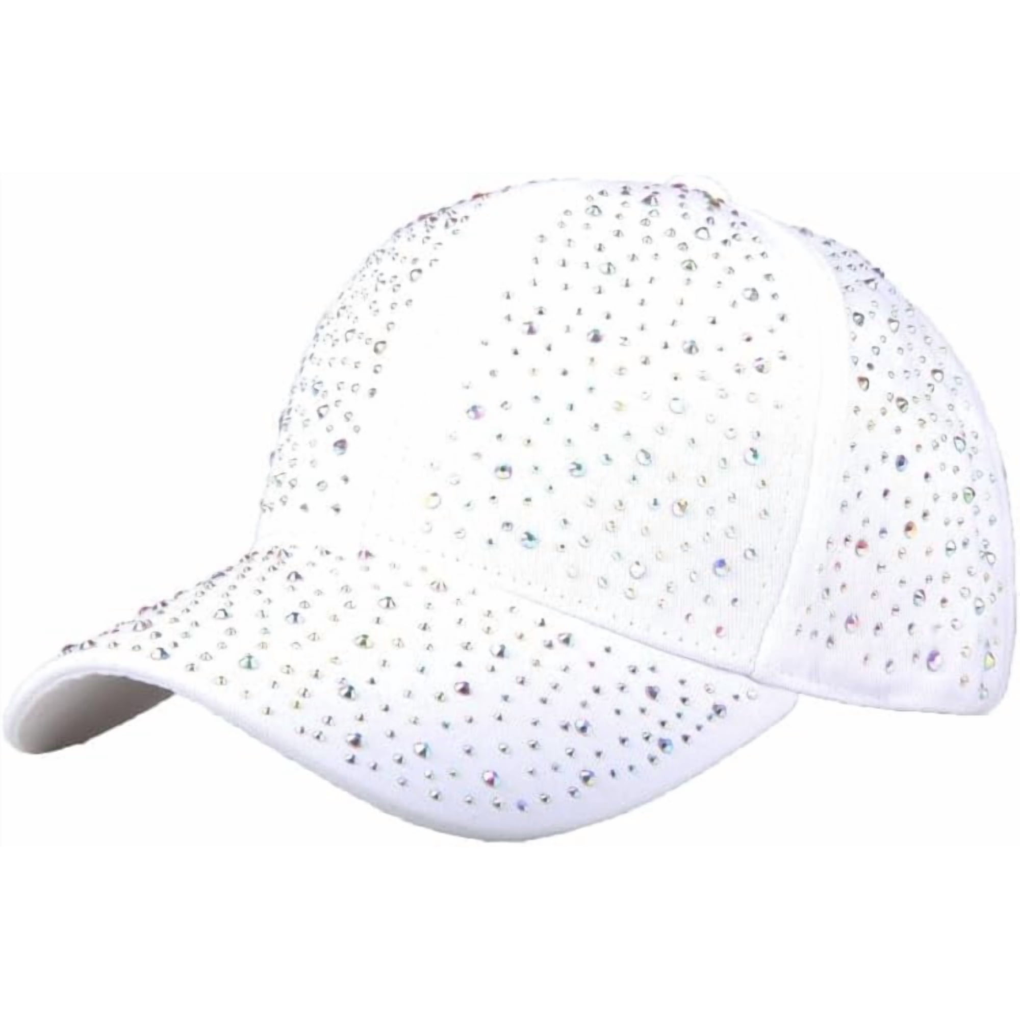Rhinestone Baseball Caps Bling Hat Bling Diamond Baseball Cap Sparkle Bling Sun Hat Fashion Adjustable Hip Hop Hat